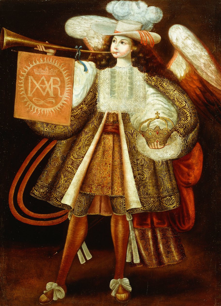 baş melek Cebrail by Cuzco School