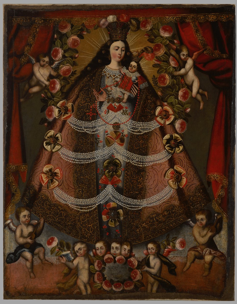 Pomatalı Leydimiz, 1675 by Cuzco School