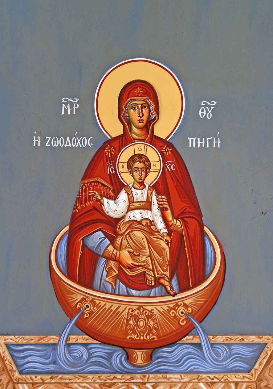 Madonna ve Çocuk, Kykkos Manastırı, Kıbrıs by Cypriot