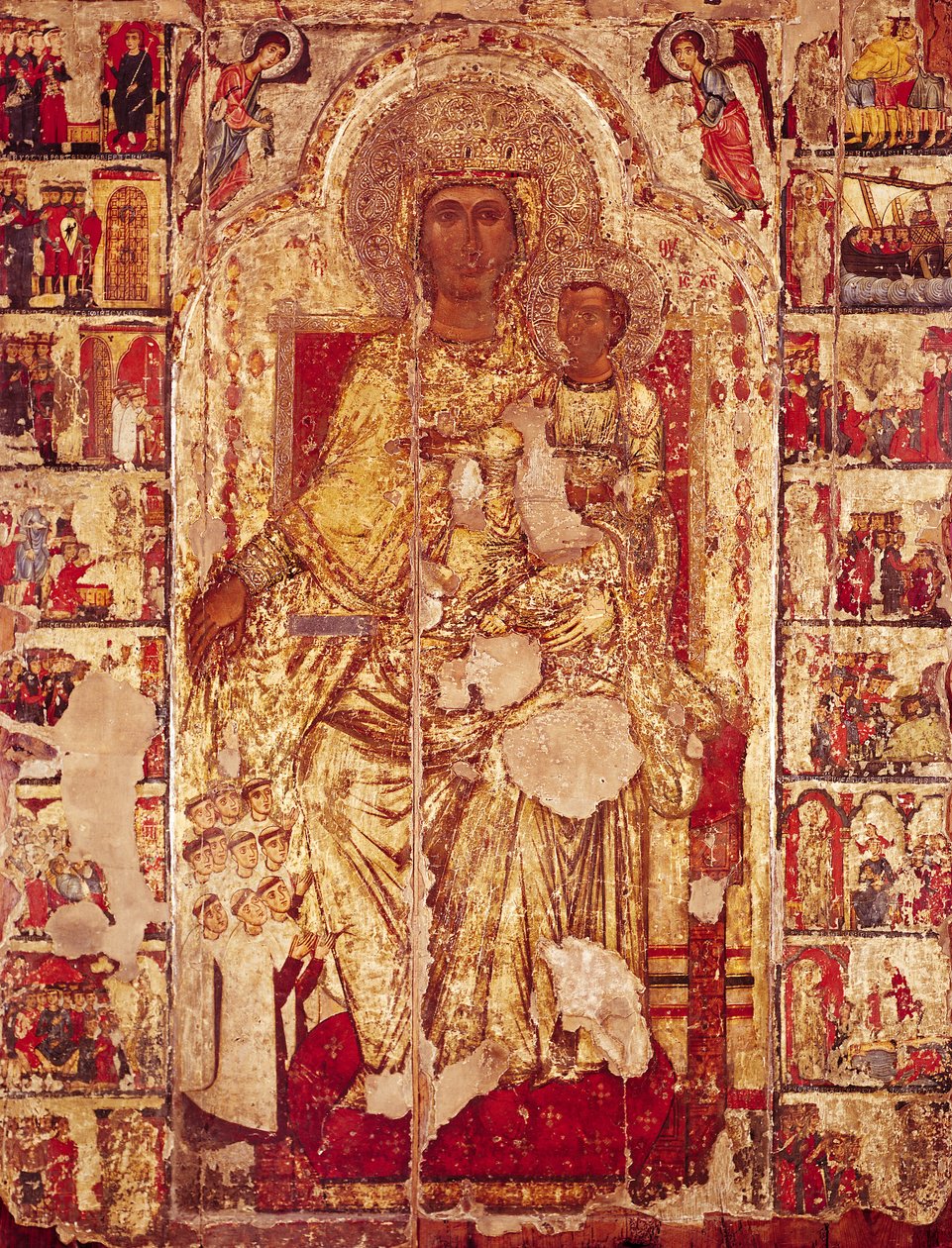 Icon of the Virgin and Child, c.1300  by Cypriot