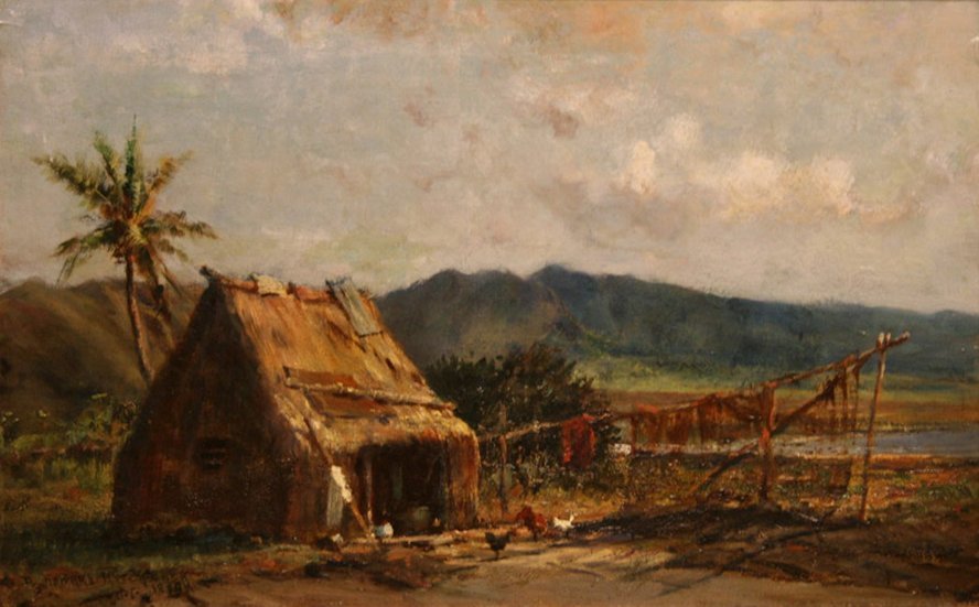 Ala Moana Plajı, Oahu by D. Howard Hitchcock