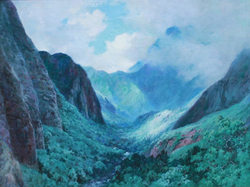 Iao Vadisi, Maui by D. Howard Hitchcock