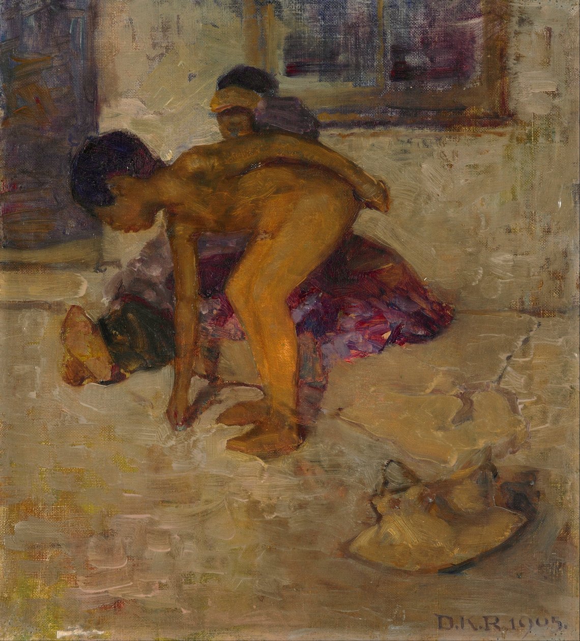 Mor ve bronz by D. K. Richmond