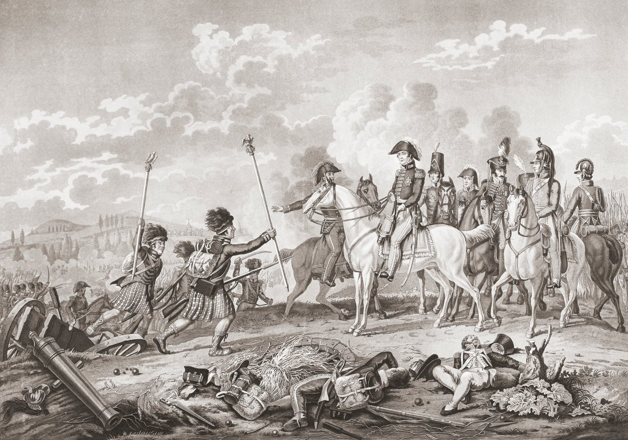 Waterloo Savaşı, 18 Haziran by D. Sluyter