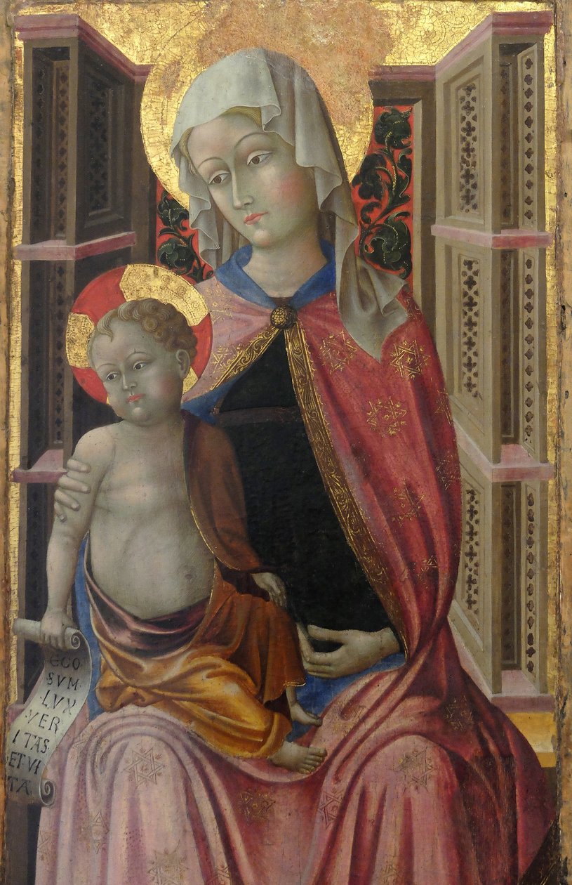 Bakire ve Çocuk, detay (resim) by Da Paolo Visso