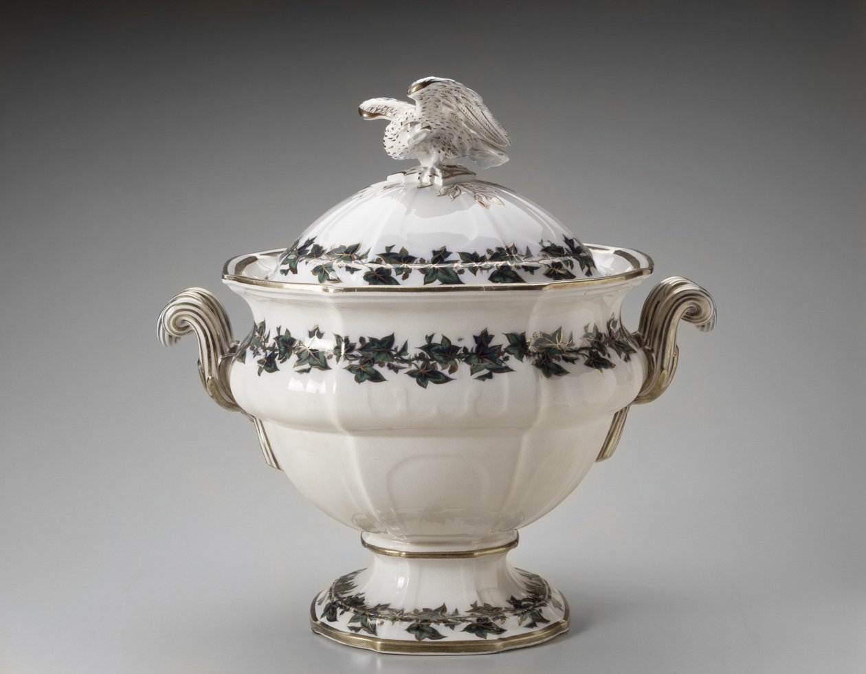 Çorba Tureen, c. 1853 (kurşun sırlı çanak çömlek) by Dale Hall Pottery T. J. and J. Mayer