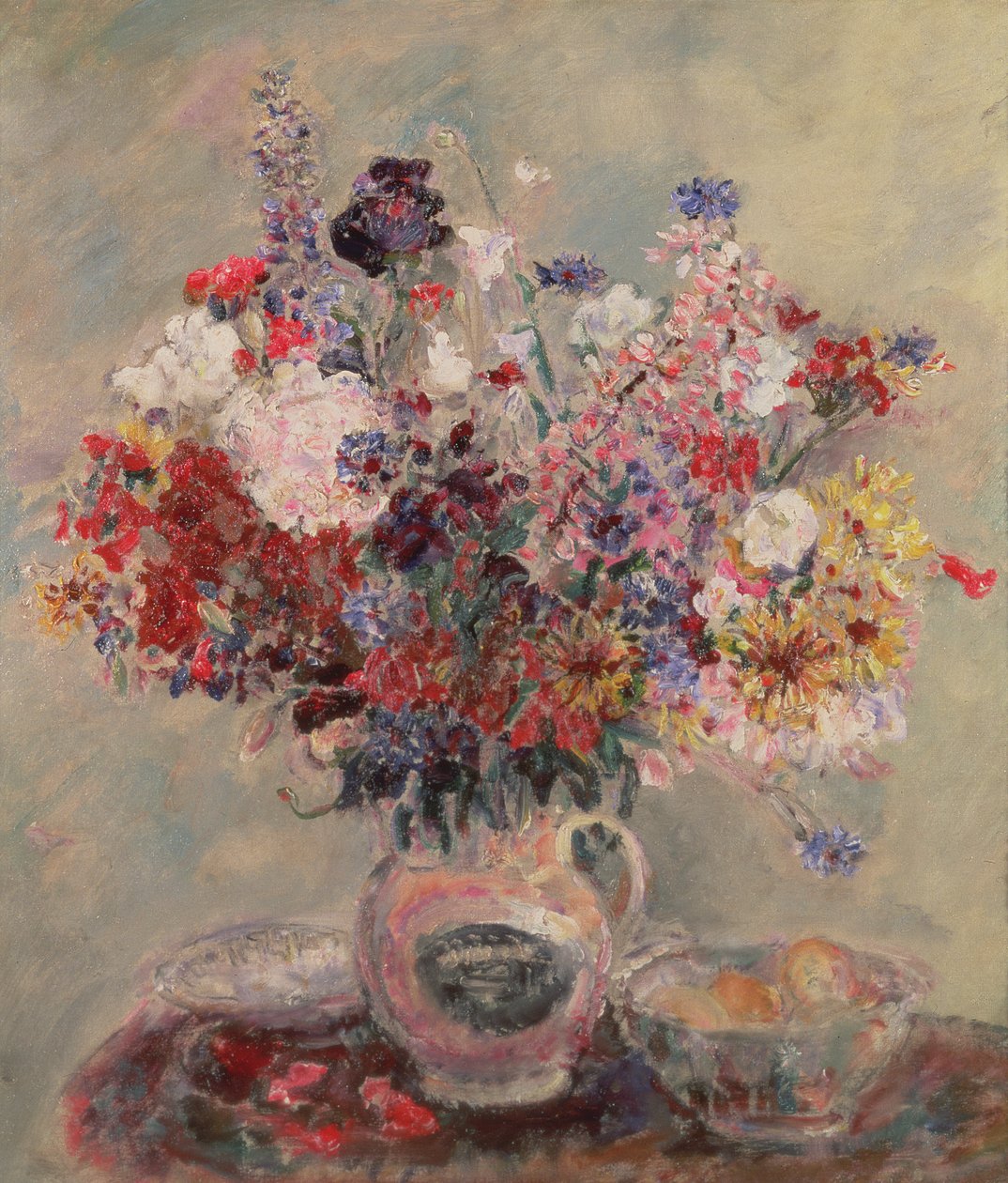 Yaz Çiçekleri (resim) by Dame Ethel Walker