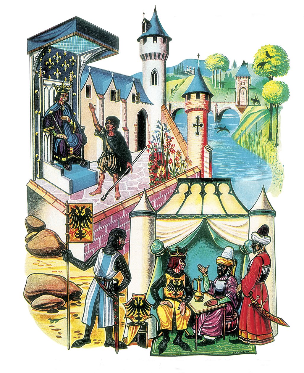 Haçlı Seferlerinin Öyküsü by Dan Escott