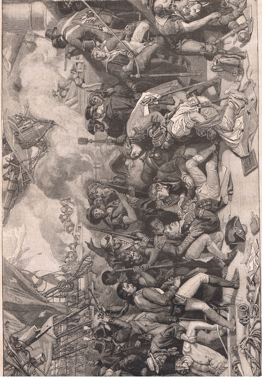 ನೆಲ್ಸನ್ AD 1805 ಟರ್ಕ್ ಸಾವು by Daniel Maclise