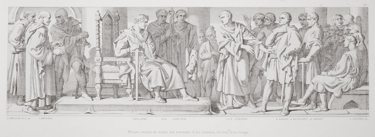 William, L. Gruner tarafından kazınmış 