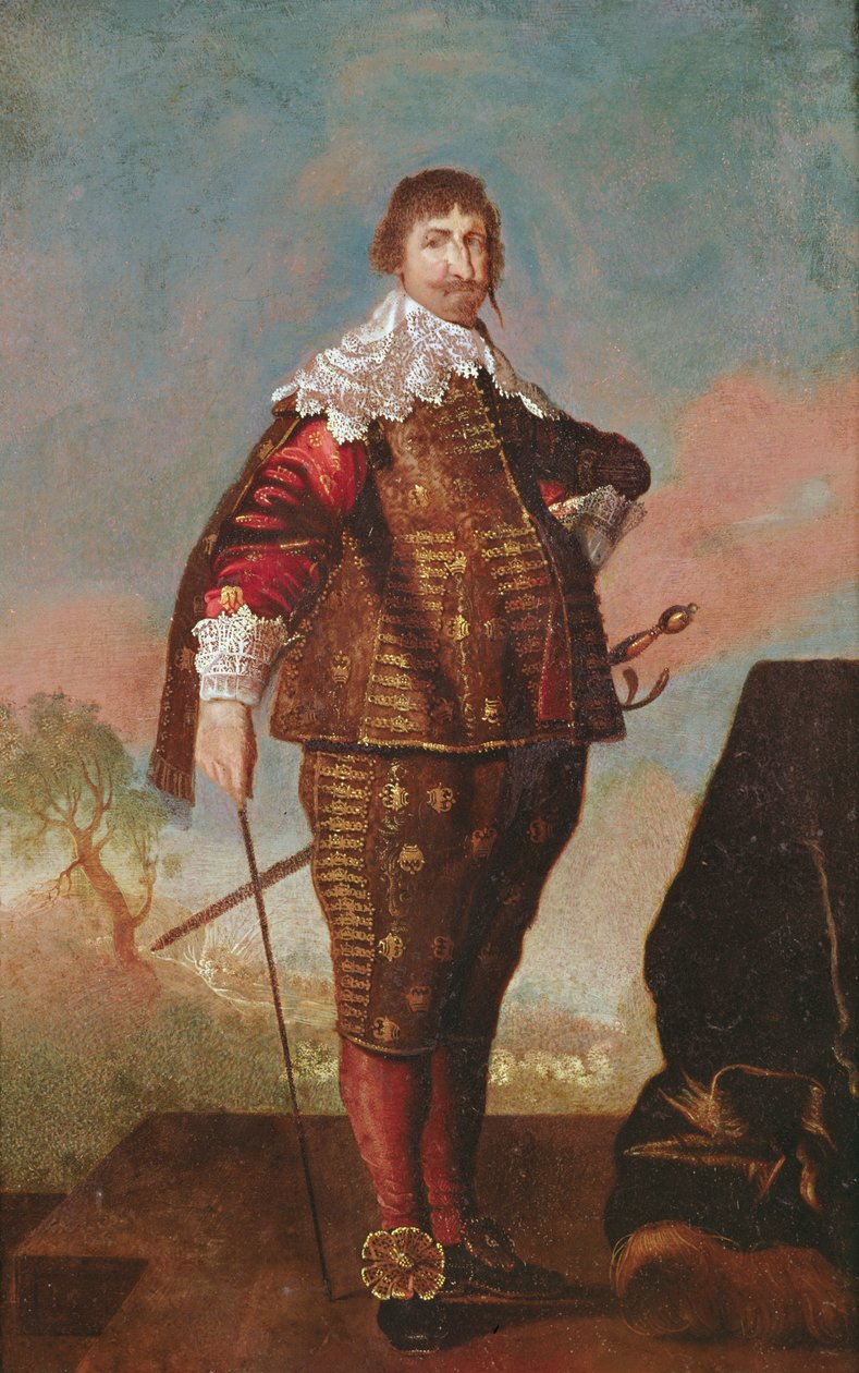 Bir Kralın Portresi (potansiyel olarak IV. Konstantin) by Daniel Mytens