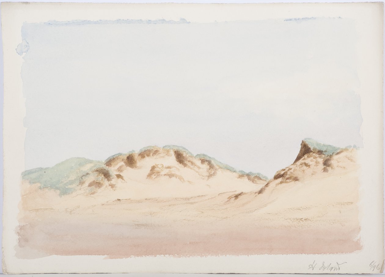 c.1916 (kağıt üzerinde kalem ve tuvalet) by Daniel Oliver