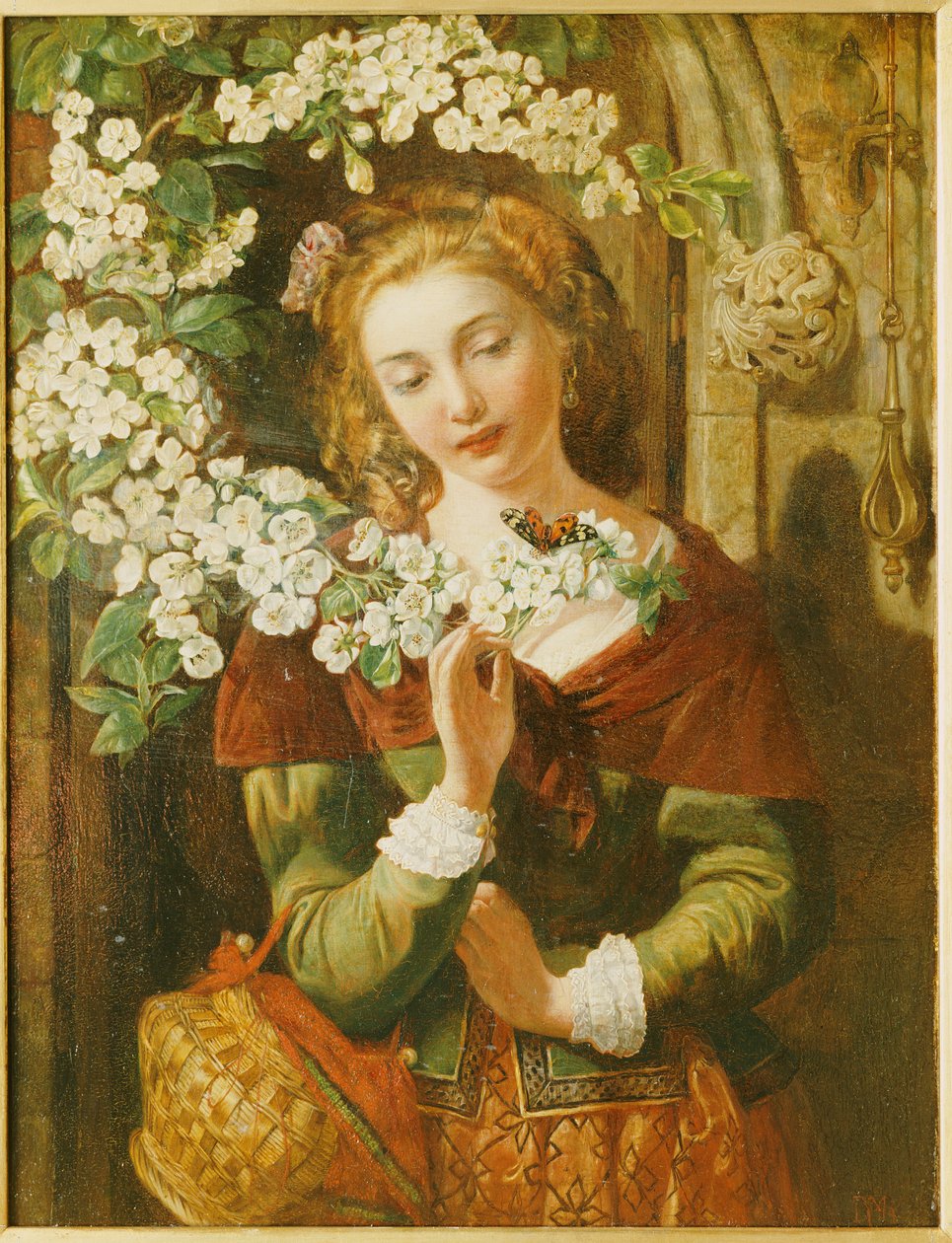 Mayıs (panelde yağ) by Daniel Maclise
