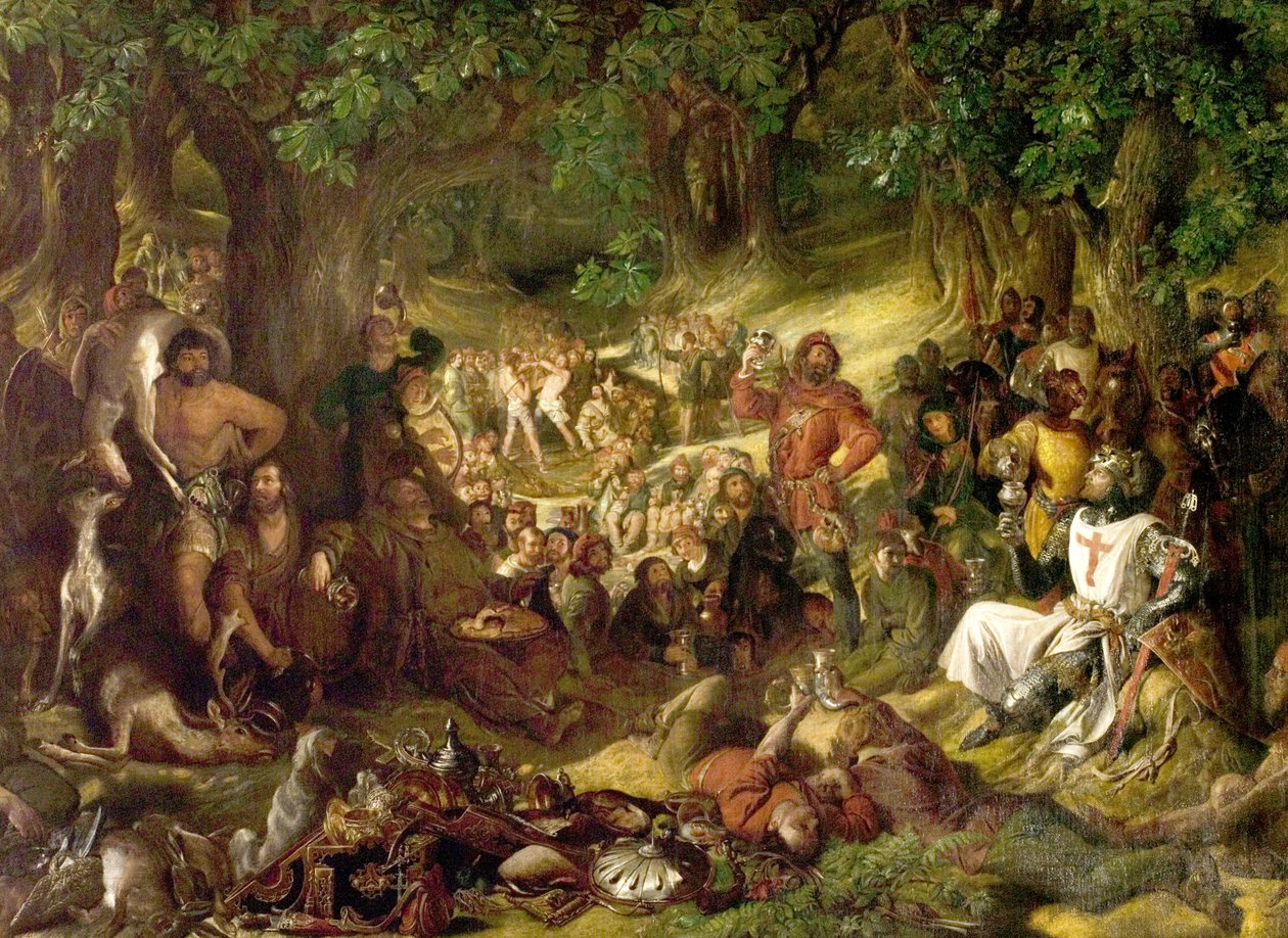 Robin Hood ve Neşeli Adamları, Sherwood Ormanı