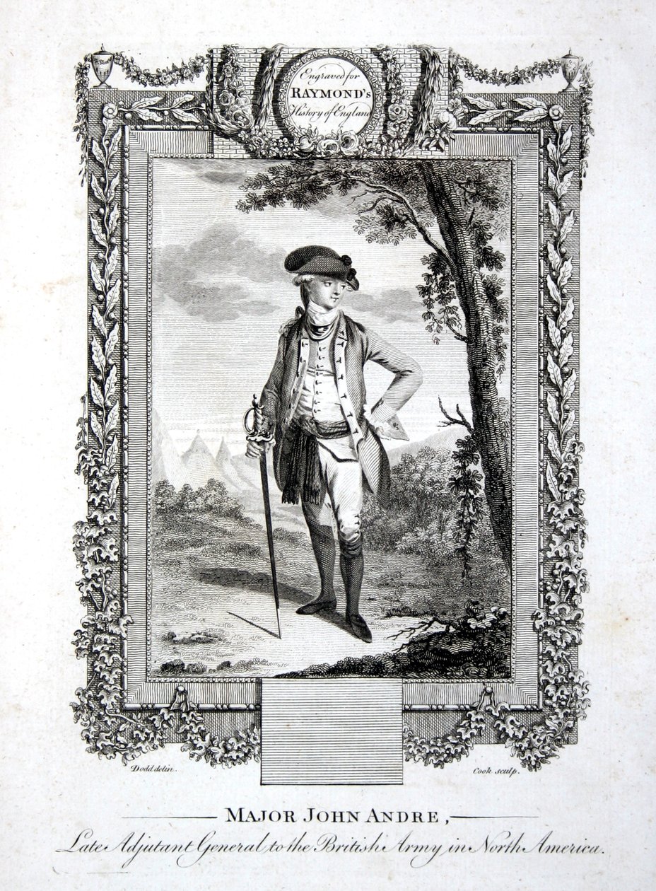 Binbaşı John Andre, Kuzey Amerika