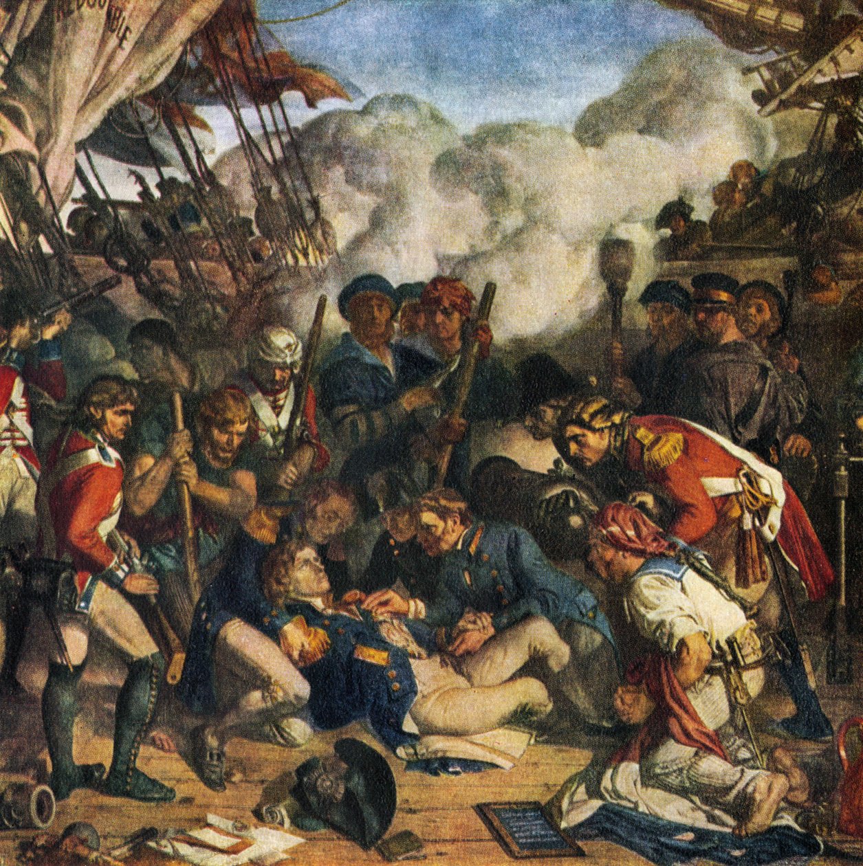 NELSON Horatio (Rab) - by Daniel 1806 70 Maclise