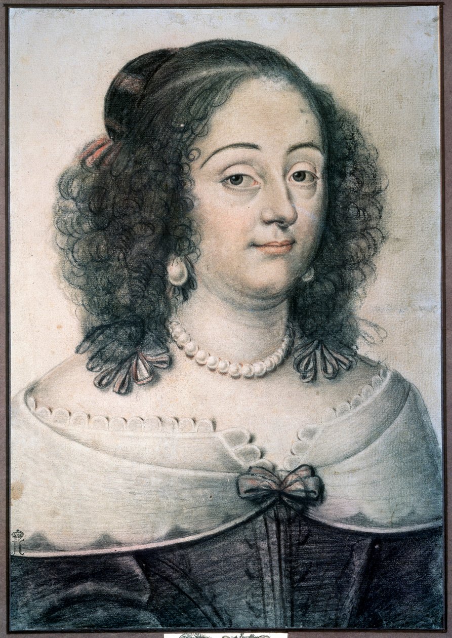 "Bir Kadının Portresi", 1640. by Daniel Dumonstier
