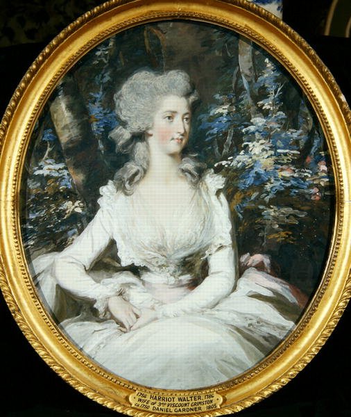 Harriot Walter (1756-86) 3. Vikontes Grimston (tuval üzerine yağlı boya) (çifti için bkz. 242129) by Daniel Gardner