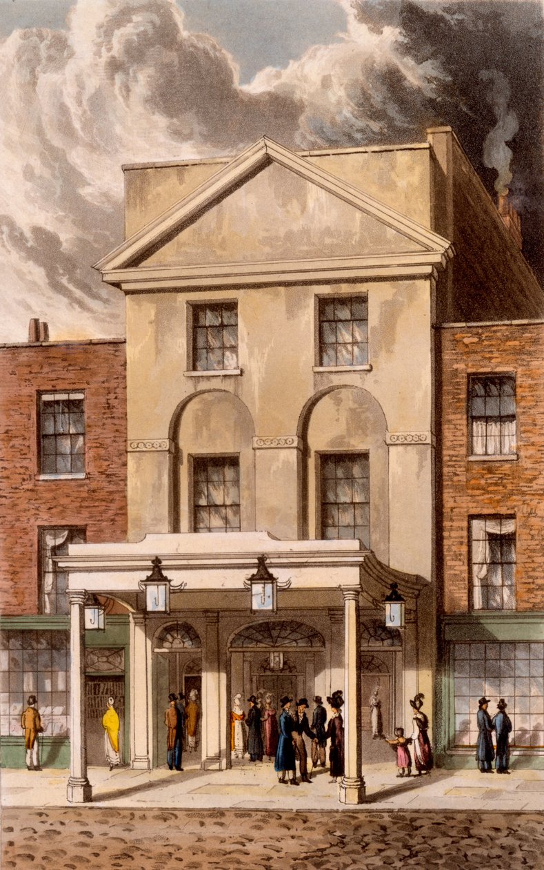 ಆಸ್ಟ್ಲೀಸ್ ಆಂಫಿಥಿಯೇಟರ್, 1826 ಟರ್ಕ್ by Daniel Havell