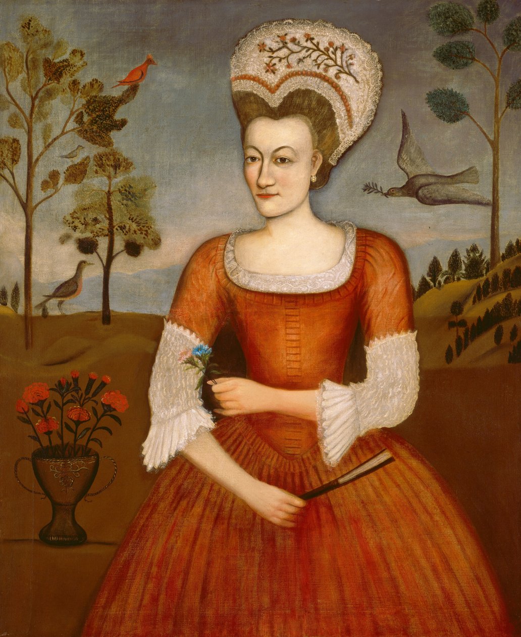 Catharine Hendrickson, c. 1770. by Daniel Hendrickson
