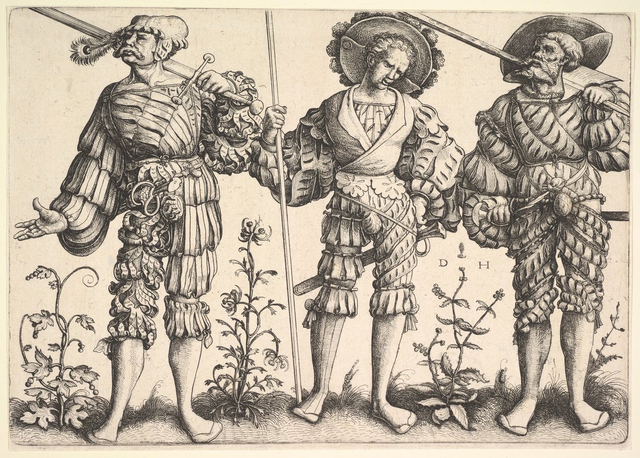 Üç Alman Askeri.n.d. by Daniel Hopfer