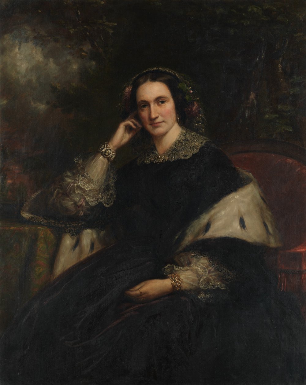 Anna Watson Stuart, yak. 1862. by Daniel Huntington