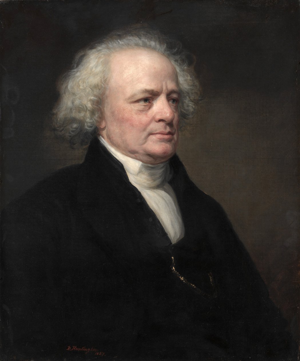 John W. Francis, 1857. by Daniel Huntington