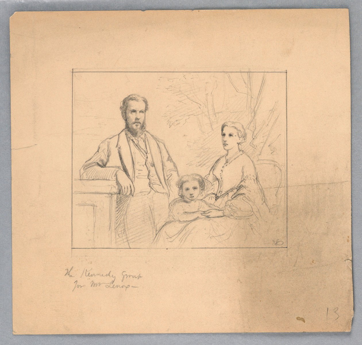 Çizim, "Titian Gösterisi" için Çalışma, 1872 by Daniel Huntington