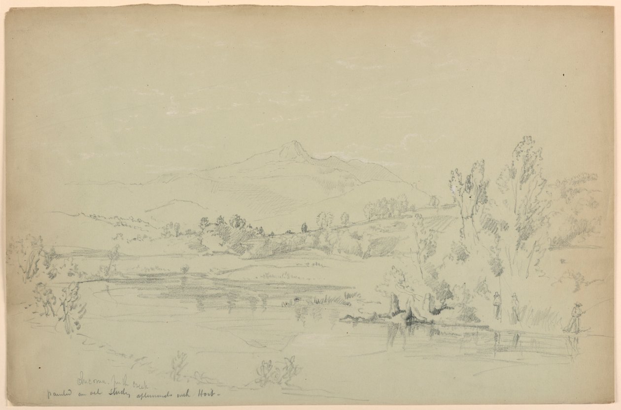 Chocorua Dağı, Dereden by Daniel Huntington