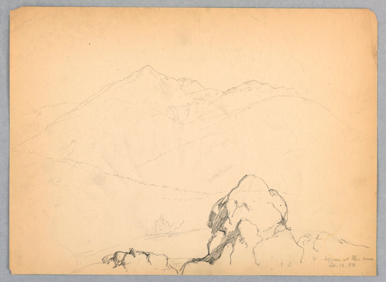 Mt. Jefferson, Glen House, New Hampshire by Daniel Huntington