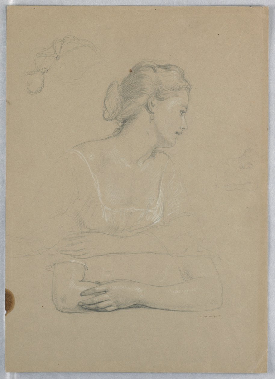 "Martha Washington Resepsiyonu" için Çalışma by Daniel Huntington