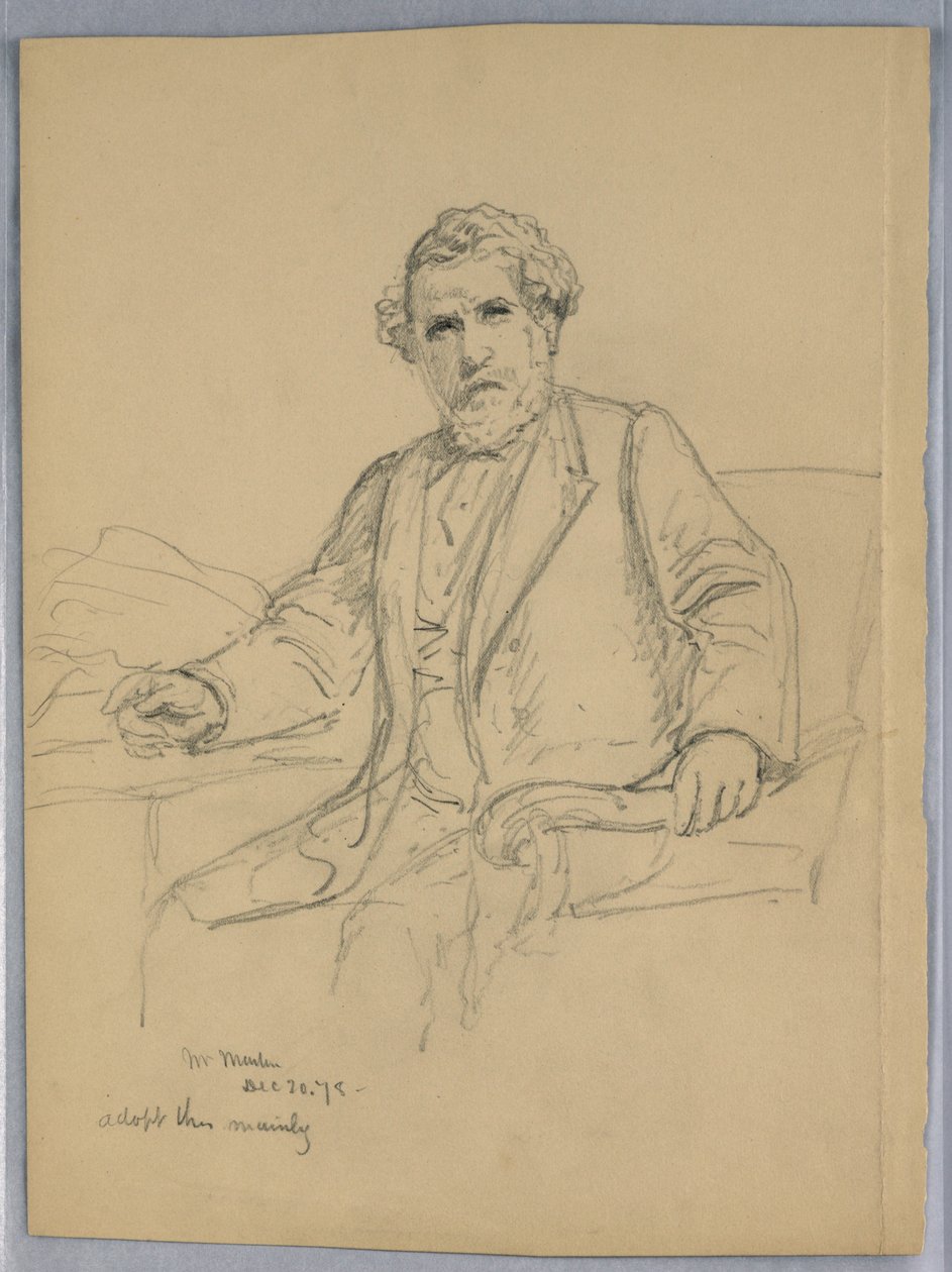 Charles J. Martin Portresi Çalışması by Daniel Huntington