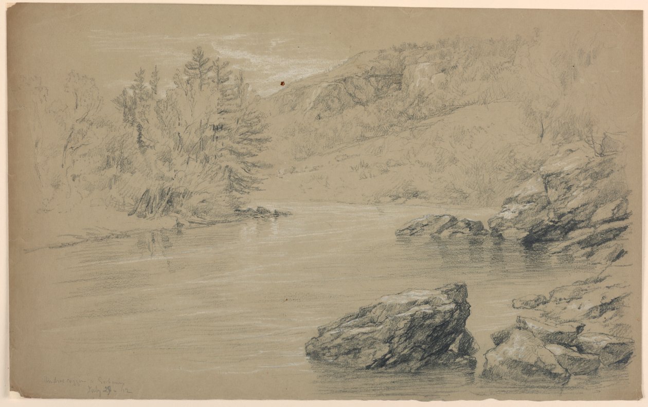 Androscoggin Nehri, Gorham, New Hampshire by Daniel Huntington