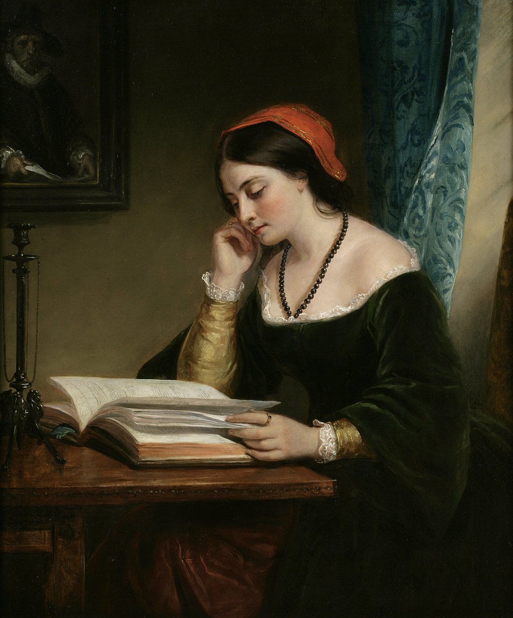 Adil Öğrenci, 1858 by Daniel Huntington