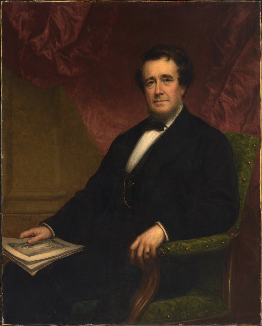 William Henry Aspinwall, 1871. by Daniel Huntington