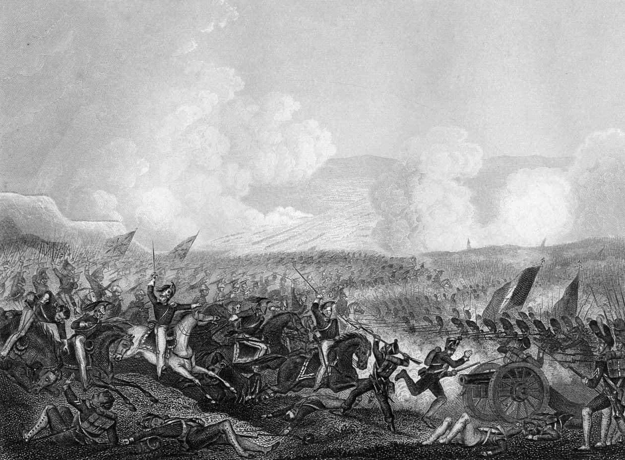 Salamanca Savaşı, İspanya, 22 Temmuz 1811 c1857. by Daniel John Pound