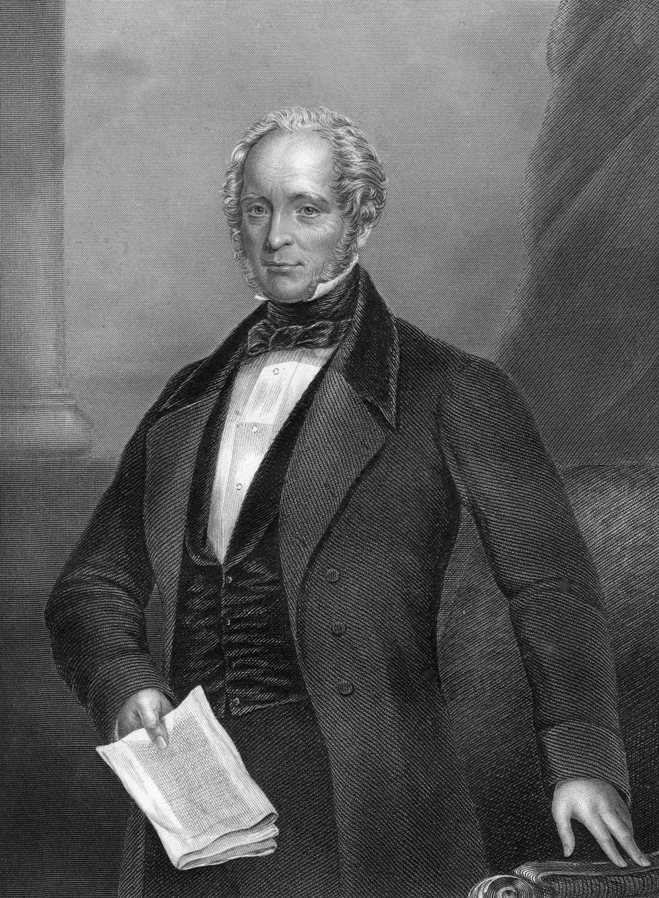 Henry John Temple 1784-1865, 3. Vikont Palmerston, İngiliz devlet adamı, 1857. by Daniel John Pound