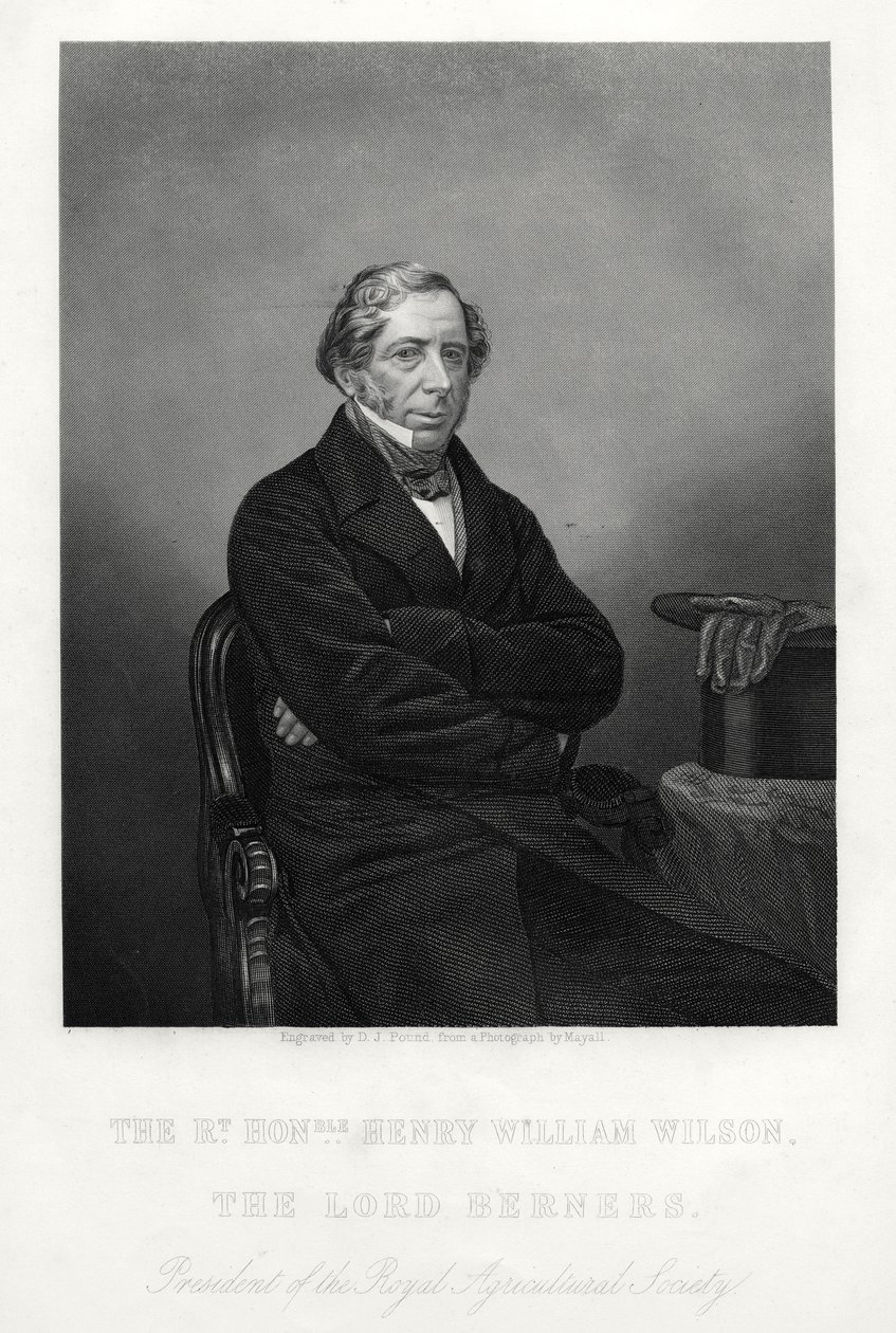 Henry William Wilson, 11. Baron Berners, c1880 by Daniel John Pound