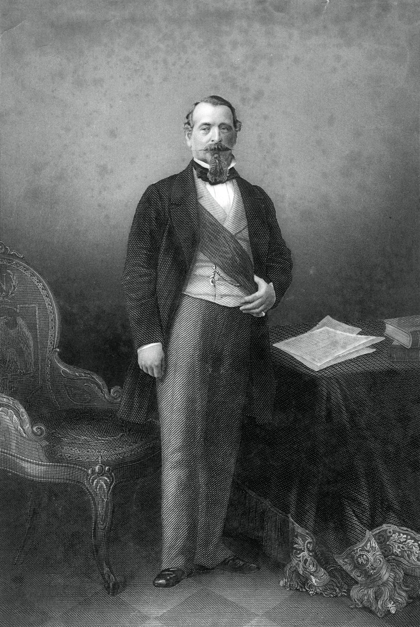 Napolyon III, Fransa İmparatoru, 19. yüzyıl. by Daniel John Pound