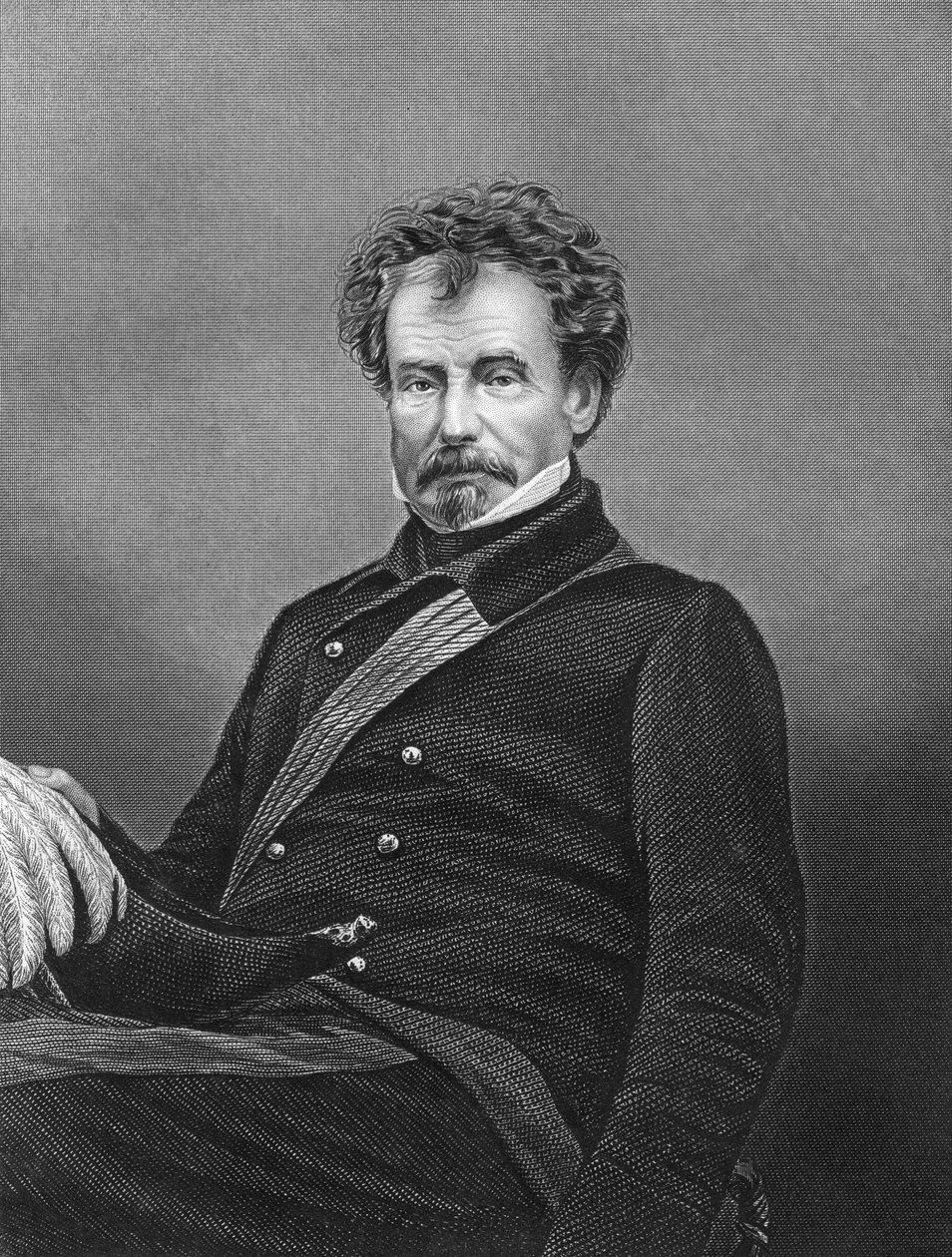 Sir Colin Campbell, Hindistan kuvvetlerinin başkomutanı, c1860 by Daniel John Pound
