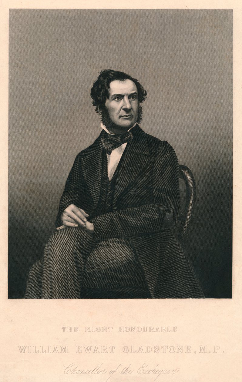 Çok Saygıdeğer William Ewart Gladstone, MP, 1859. by Daniel John Pound