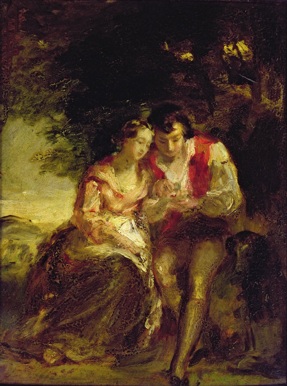 Burns ve Highland Mary by Daniel Macnee
