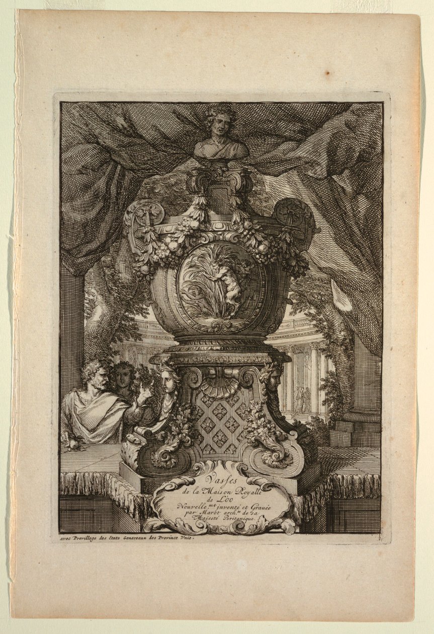 Başlık Sayfası, Vasses de la Maison Royalle de L