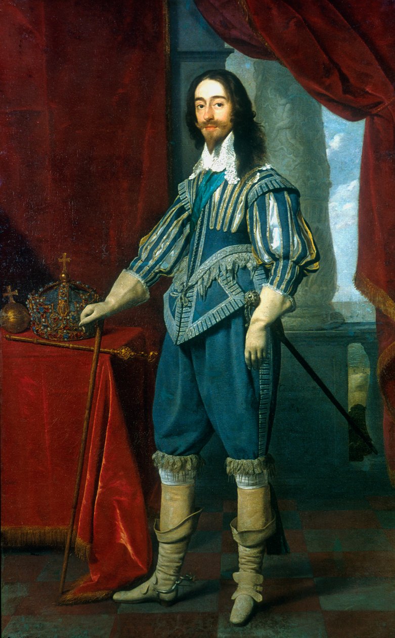 Charles I, Büyük Britanya ve İrlanda Kralı, 1631 by Daniel Mytens