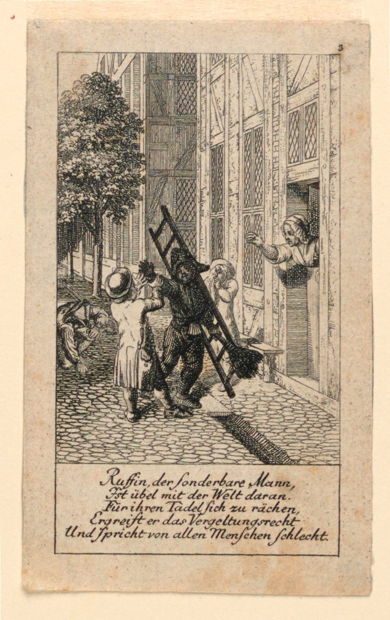 Misilleme, "Königl: Grosbrit [anian] şecere takvimi, J.G. Berenberg tarafından 1780 yılı Lauenberg için" by Daniel Nikolaus Chodowiecki