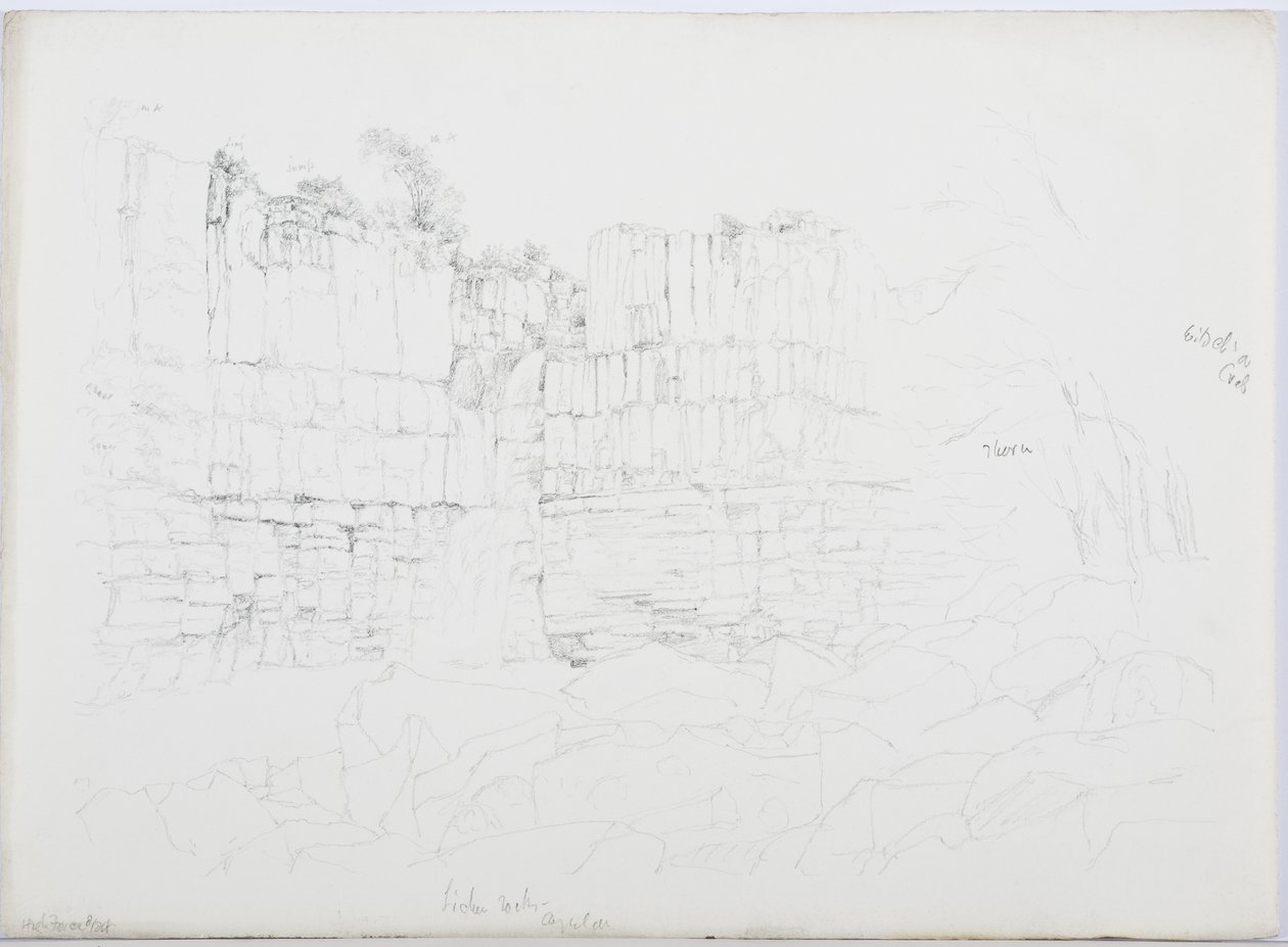 c.1916 (kağıt üzerinde kalem ve tuvalet) by Daniel Oliver