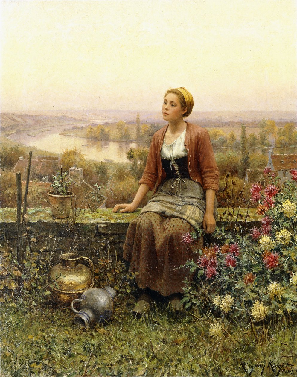 Marie, by Daniel Ridgway Knight