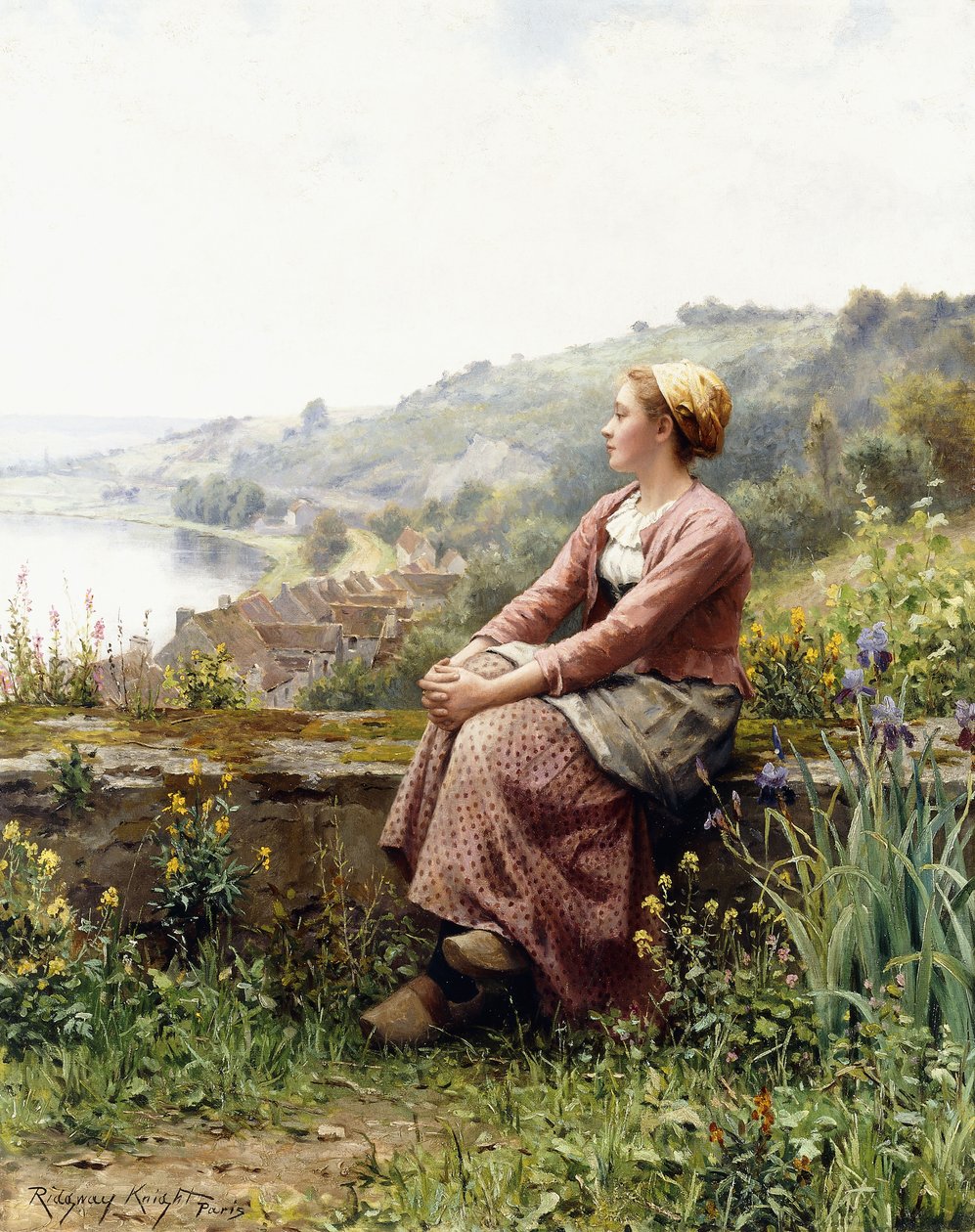hayal, by Daniel Ridgway Knight