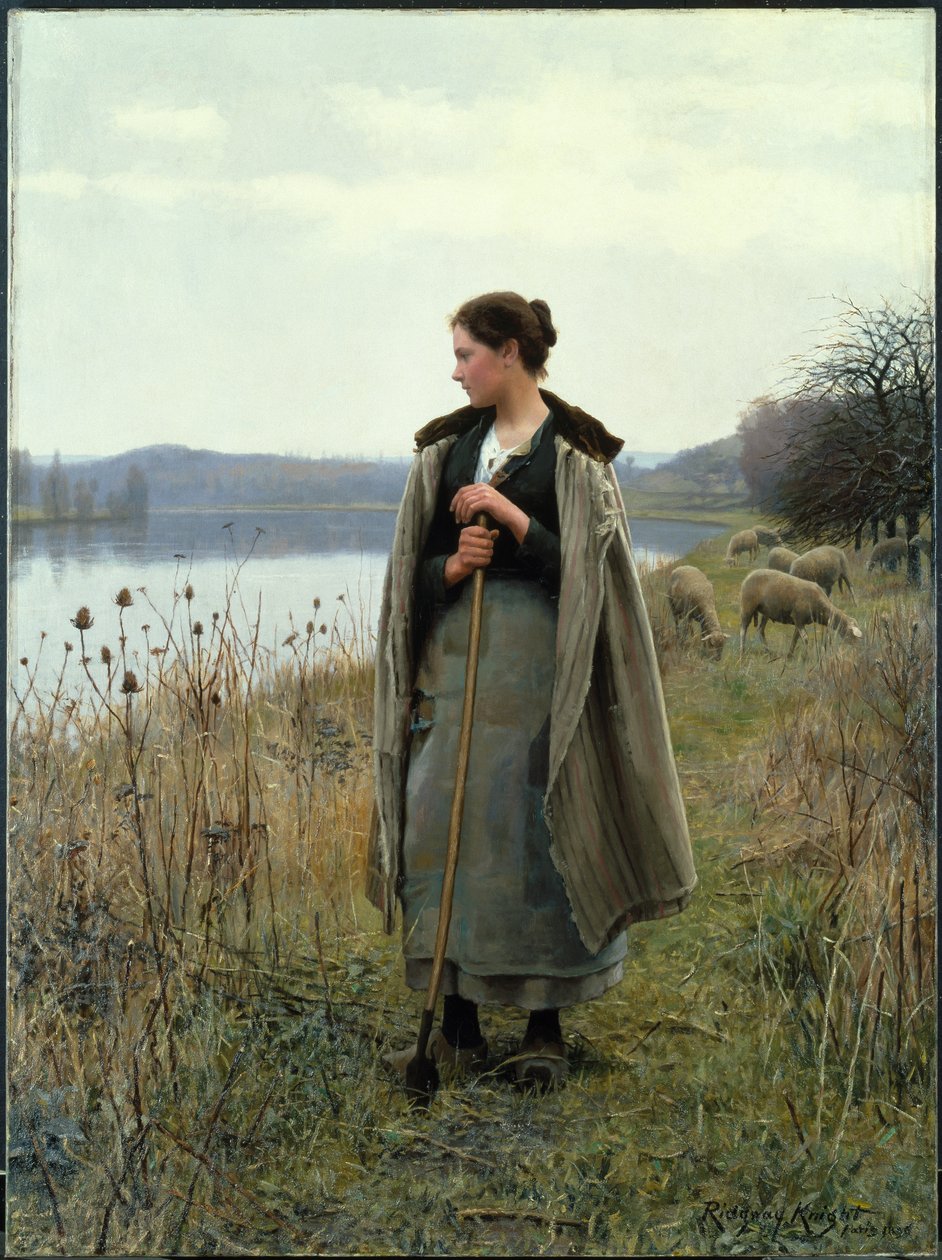 Çoban, 1896 by Daniel Ridgway Knight