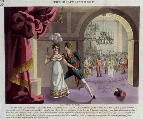 Sanatçı tarafından kazınmış Hayal kırıklığı, c.1820